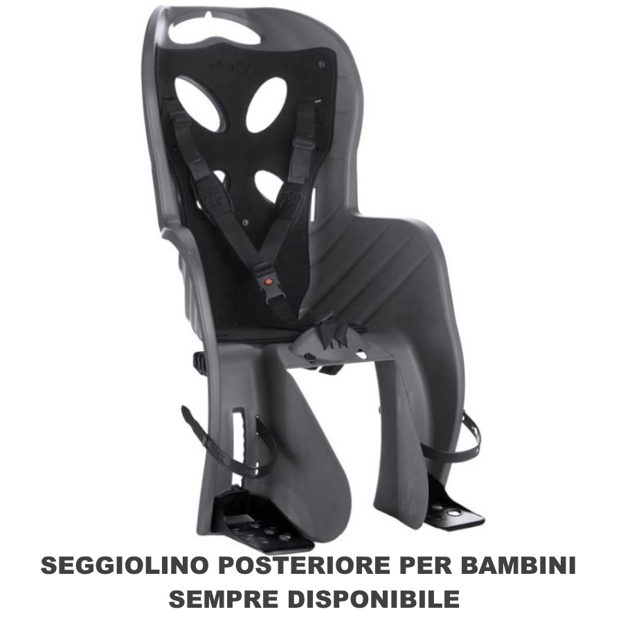 TMP BIKE RENT Seggiolino posteriore per bambini